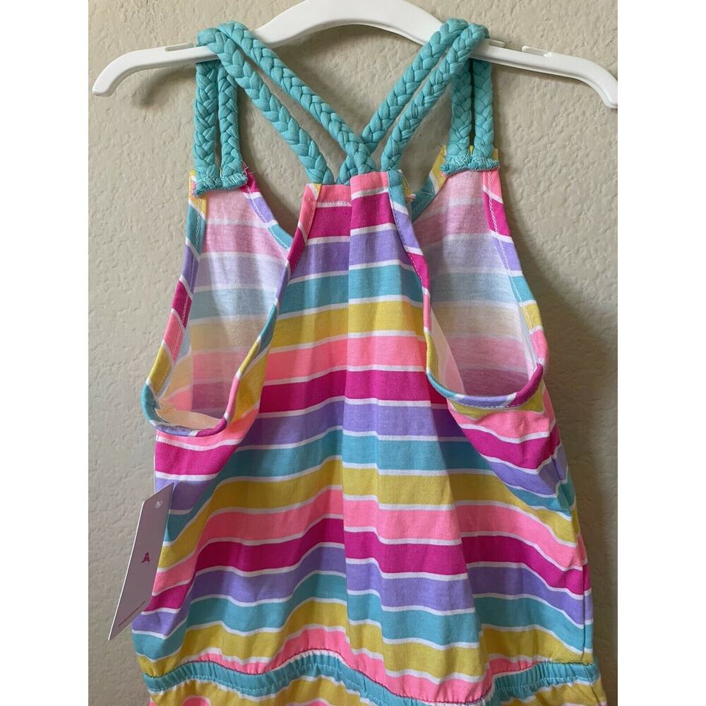 Tommy Bahamas Elastic Waist Racer Back Sleeveless Girls’ Romper Size L 10-12 - Picture 5 of 6